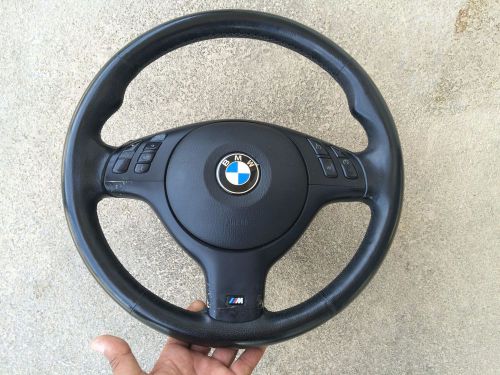 Bmw e46 m3 steering wheel multi function buttons wiring airbag  6 speed manual