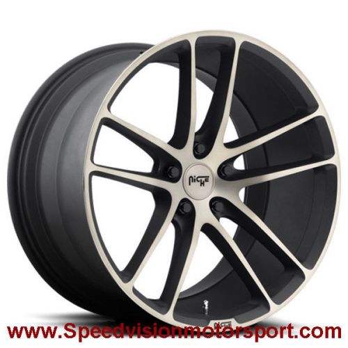 20&#034; niche enyo - m115 staggered wheels for mercedes bmw international shipping