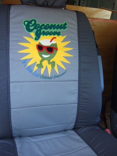 Seat covers add your business name or logo..any colours...we make for all cars.