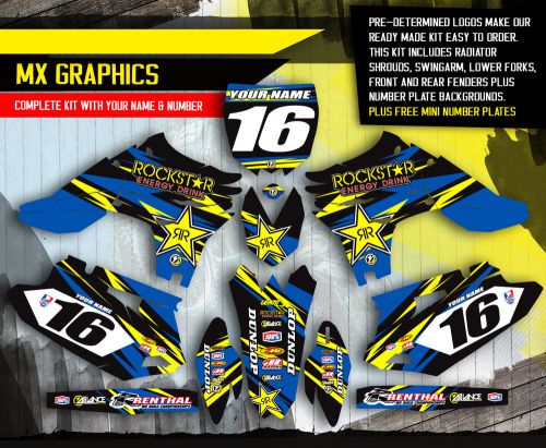 2010 2011 2012 2013 yzf 450 graphics kit yz450f yamaha motocross dirt bike decal