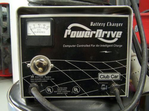Used factory oem club car powerdrive 48v 17a golf car battery charger