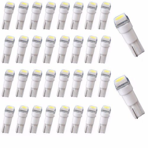 50x t5 58 70 74 dashboard gauge 1smd led wedge instrument panel light bulb white