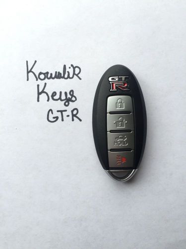 Nissan gtr gt-r smart key fob remote fcc id: kr55wk49622 oem genuine 09-14