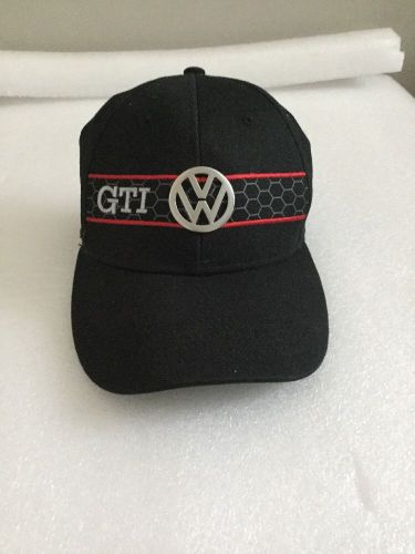 New vw volkswagen driver gear black and red hat with emblem