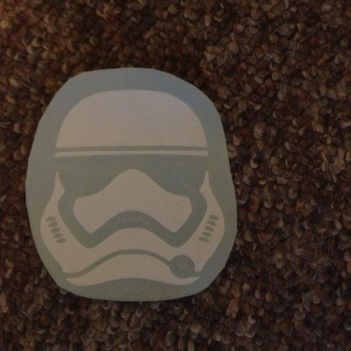 Star wars first order stormtrooper vinyl decal
