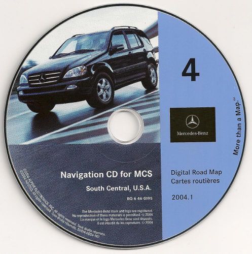 2000 2001 2002 mercedes ml320 ml430 ml500 ml55 navigation cd # 4 tx ok ar la ms