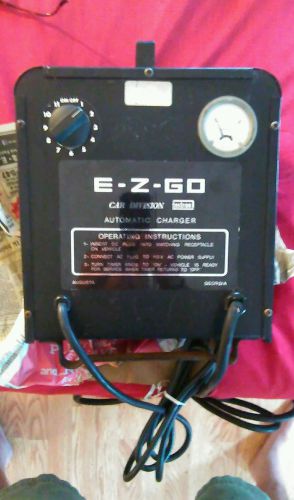 E-z-go 36 volt automatic golf cart battery charger good used charger