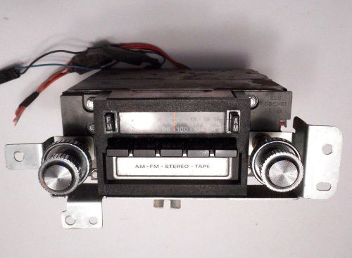 1976 original ford fomoco am fm stereo radio 8 track factory original lincoln