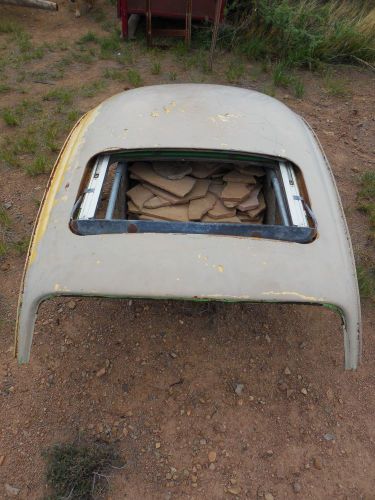 1970 vw super beetle roof section with factory sunroof, 1971, 1969, 1968, 1967,