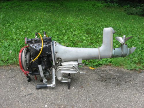 Mercury evinrude conversion lake racing outboard using a sleeved d propeller