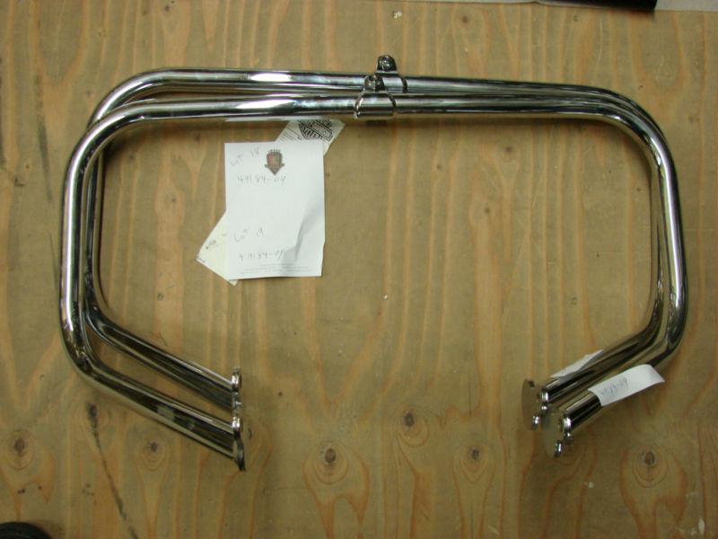 2 softail engine guards, lot 19