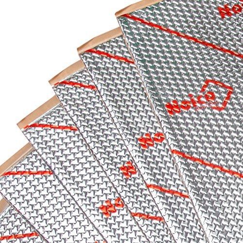 Noico 50 mil 50 sqft car sound deadening mat, butyl automotive sound deadener,