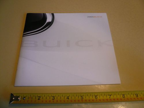 2005 buick line up sales brochure