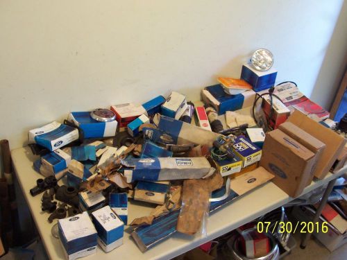 Nos and some used ford and mercury aftermarket parts lot 1930&#039;s thru 1990&#039;s