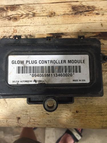Duramax glow plug controller module