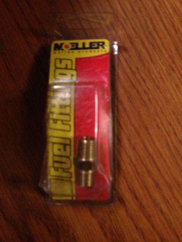 Moeller brass fuel line nipple --1/4&#034;
