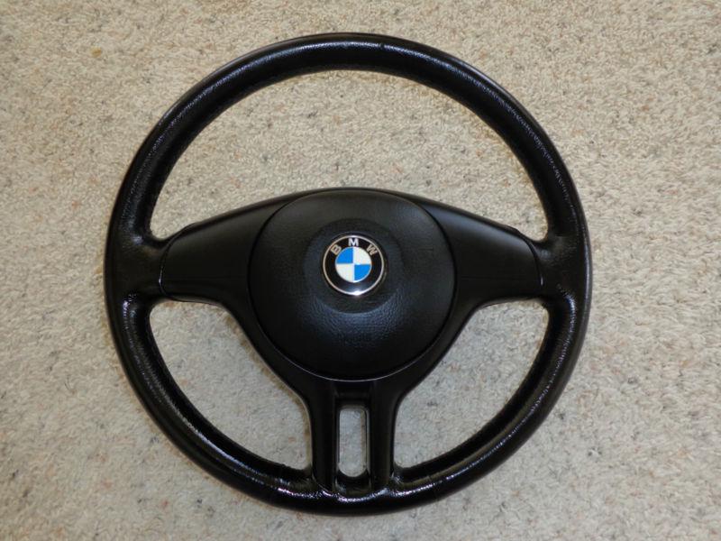 Bmw sport steering wheel round airbag driver e46, e39, e53 m3 m5 x5