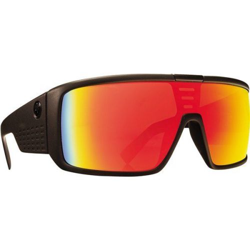 Matte black/red ion dragon domo sunglasses motorcycle eyewear