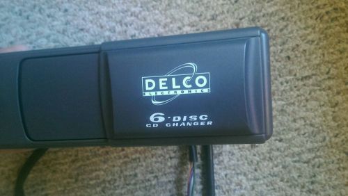 Gm delco cadillac gmc chevy 6 disk cd changer part 16235120 middle console
