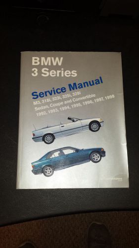 Bentley service manual bmw 3 series 1992-1998 m-36
