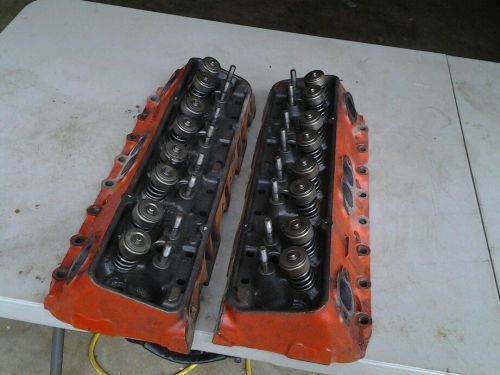 Cylinder heads 1967 corvette hp sml. blk. 3890462 castings  e-1-7, c-1-7