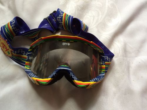 Spy motocross goggles