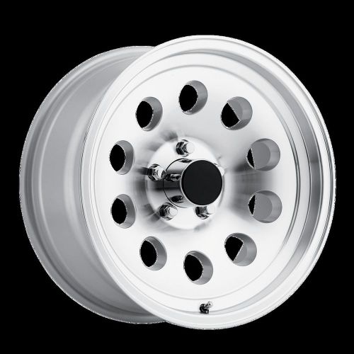 Sendel T03-45545bm 14X5.5 5//4.5 Aluminum T03 Trailer Wheel Black Inlay