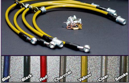 Ferrari mondial custom stainless  brake lines, lots of colors available qv,t,3.2