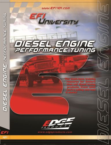 Edge products 99010 efi university diesel engine performance tuning dvd