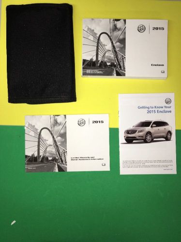 2015 buick enclave owners manual. same day priority shipping. 98.