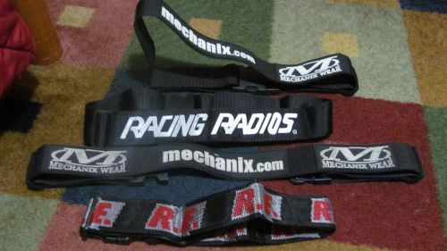 Lot of pit crew firesuit uniform belts mechanix.com racing radios r.e. nascar