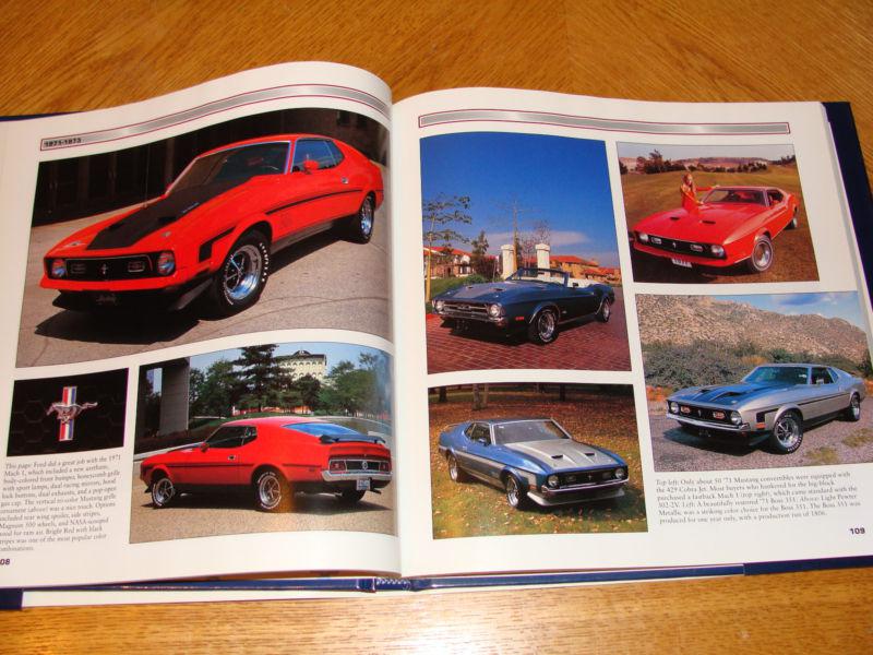 Ford mustang chronicle 35th anniversary book shelby 1998 1st edition 