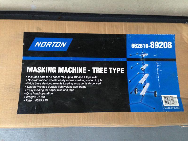 Norton 662610-89208 masking machine - tree type holder