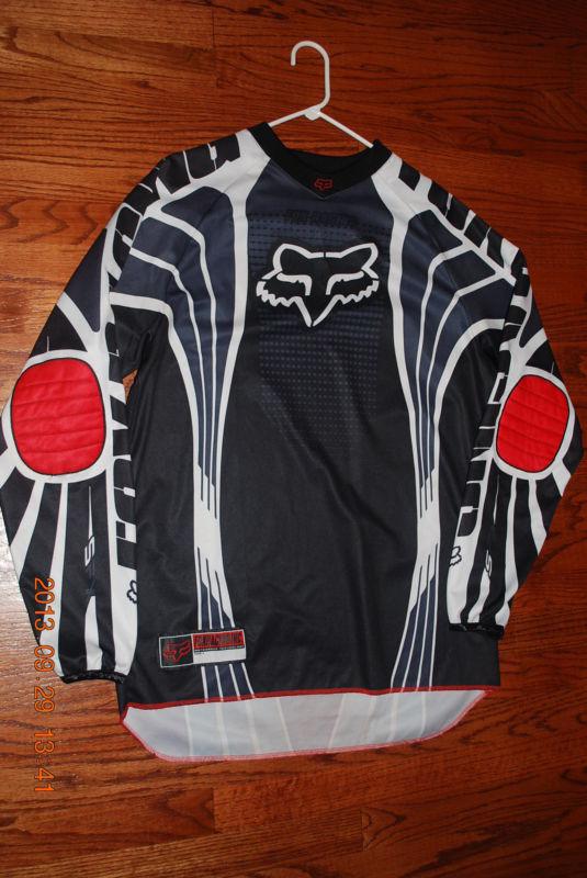 Fox racing adult  men's motocross dirt bike jersey size m mint!
