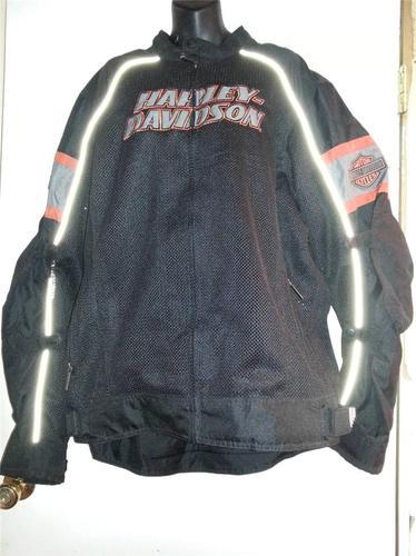 Used~6 month old men's harley davidson riding jacket size tall xl no liner{bmb}