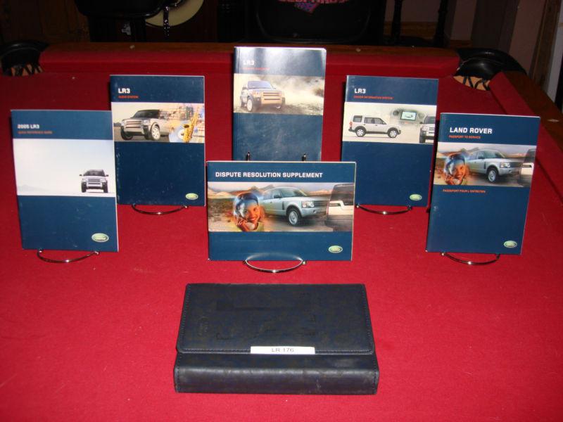 2005 land rover lr3 oem owners manual--fast free shipping to all 50 states