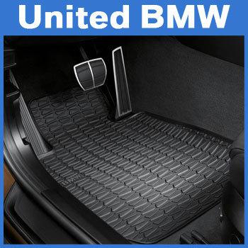 Bmw all weather front rubber floor mats x1 - sdrive  (2012 onwards)