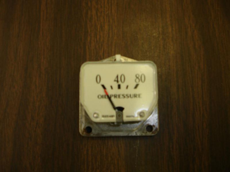 1937 - 1938 pontiac dash oil pressure gauge 