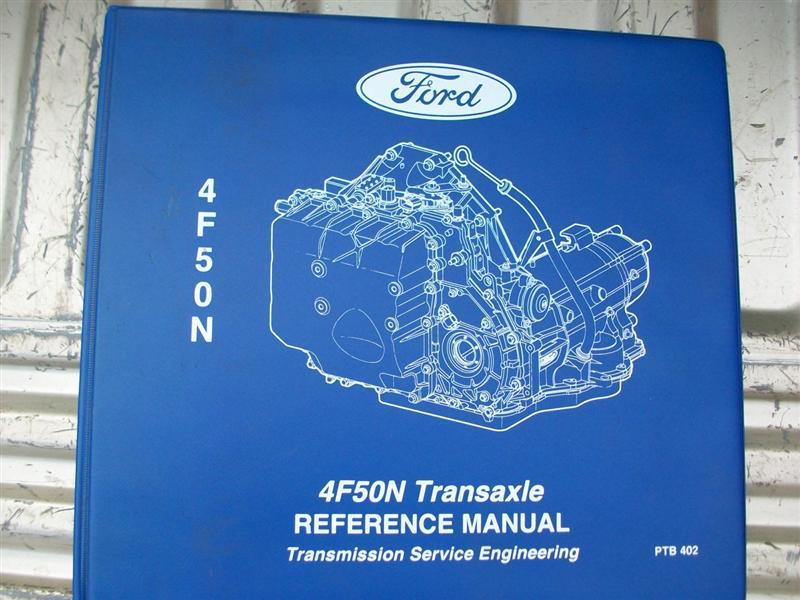 Ford auto trans 4f50n reference manual taurus sable freestar continental windsta