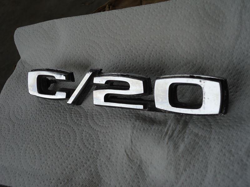 1968, 1969, 1970 chevy chevrolet c/20 emblem