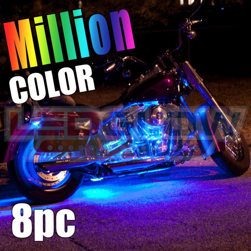 84 million color smd leds for motorcycle accent lighting lights kit