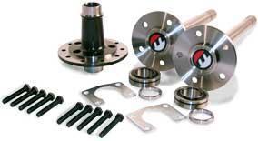 Moser spool & axle package (bolt in axles)