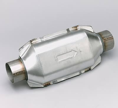(2) catco catalytic converter stainless universal 3" inlet/outlet 16.5" length