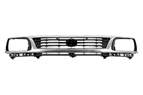 Replace to1200193 - 95-96 toyota tacoma grille brand new truck grill oe style