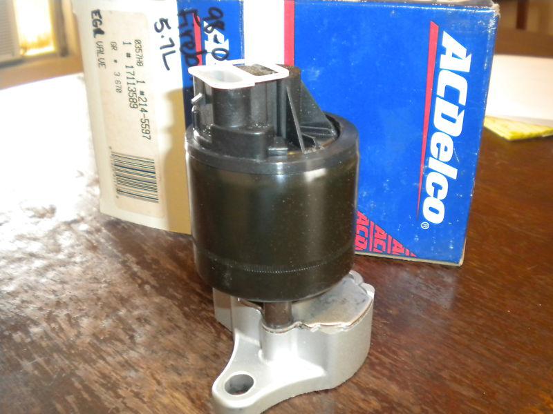 Acdelco 17113589 egr valve
