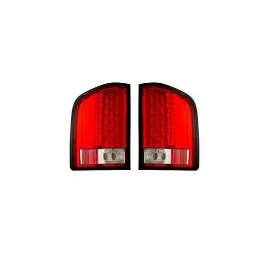 Anzo set of 2 tail light lamp left & right side new clear red lens pair 311047