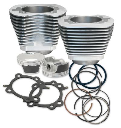 ***sale***s&s 4-1/8" big bore piston & cylinder kit for harley 07-up twincam 106