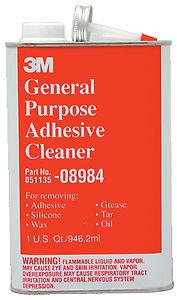 3m marine adhesive cleaner - quart 8984