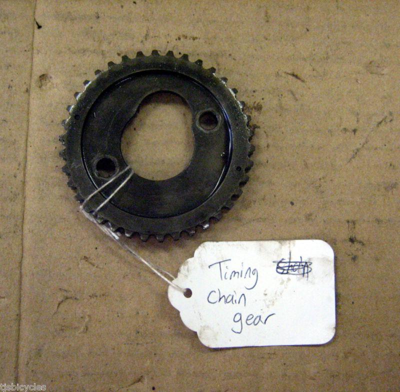 Vintage 1984 200 twin honda motorcycle timing chain gear 3 1/4" very rare!