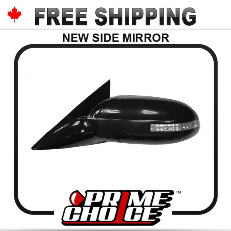 New power non heated drivers side view door mirror